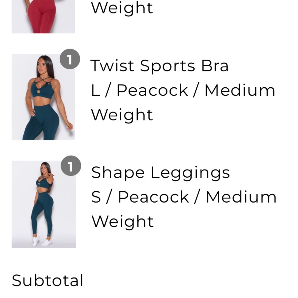 Bombshell Sportswear Set - Picture 5 of 6